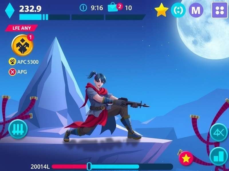 Fantasy RPG Mobile Game Interface